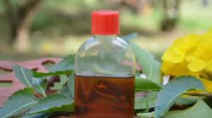 Remove pimples with neem oil 