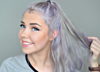 lavender hair