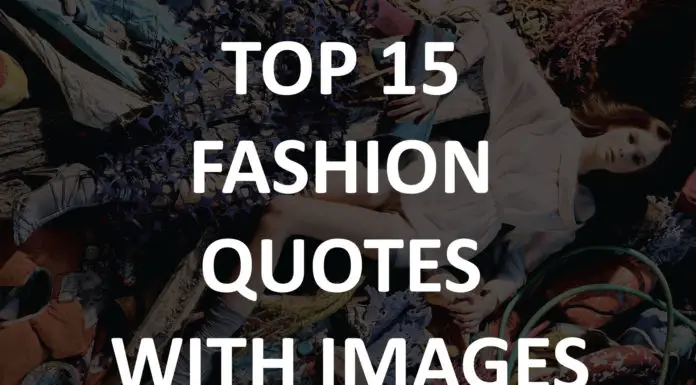 Top 15 Fashion Quotes With Images