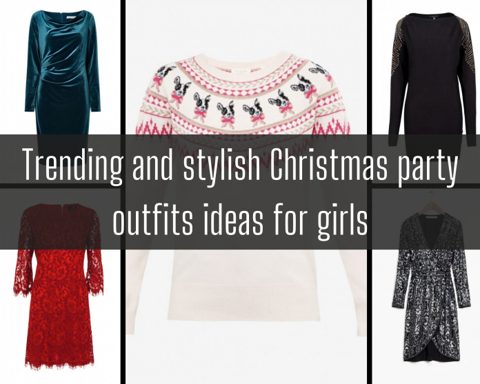 Trending and stylish Christmas party outfits ideas for girls