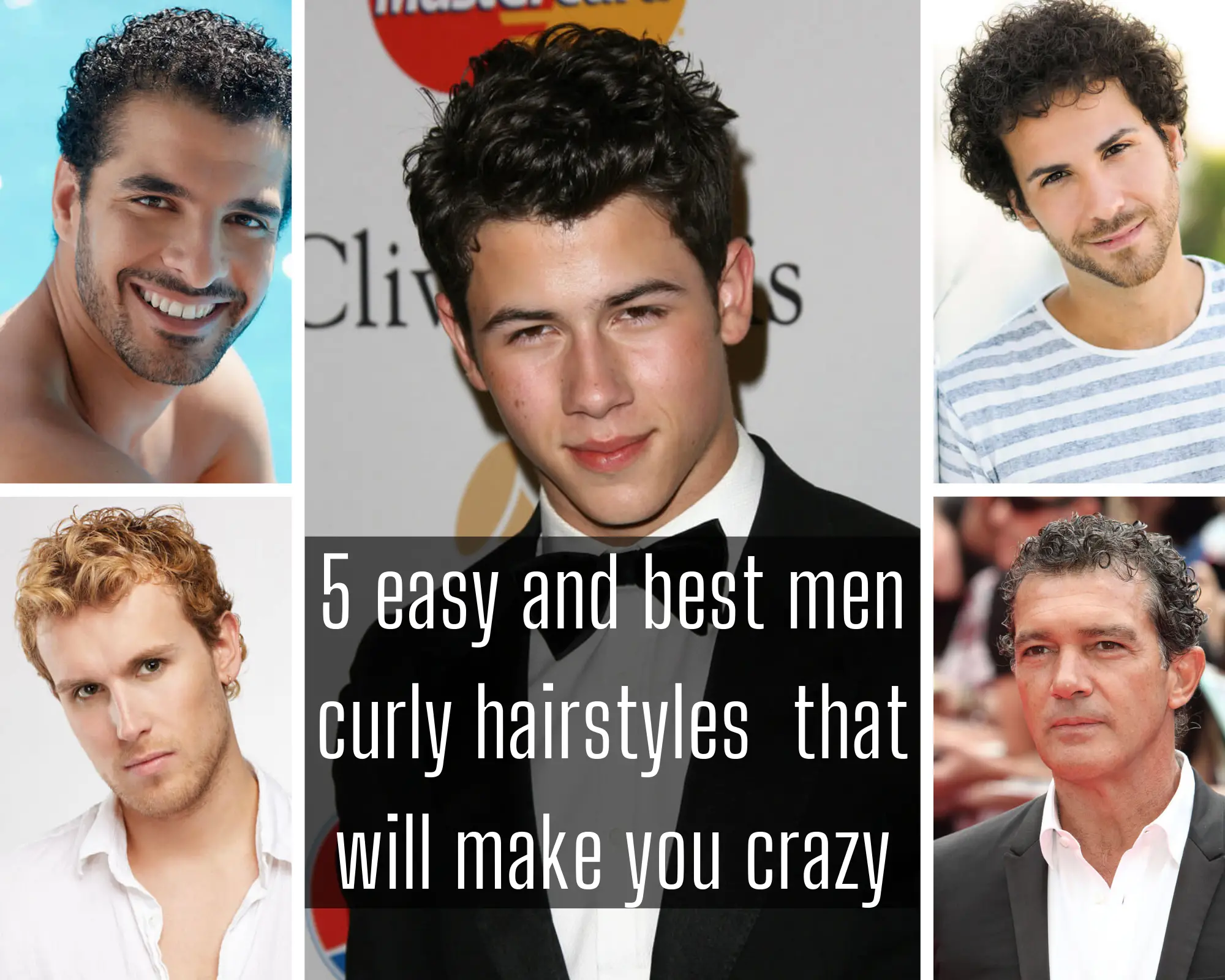 best men curly hairstyles