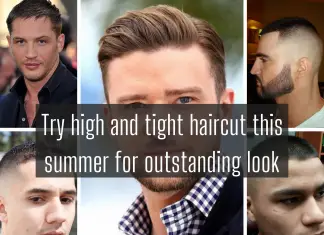 high and tight haircut this summer for outstanding look