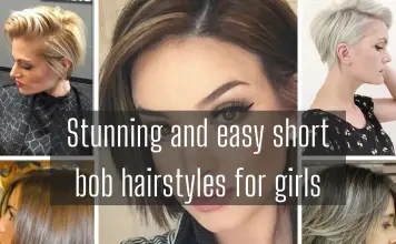 Stunning and easy short bob hairstyles for girls