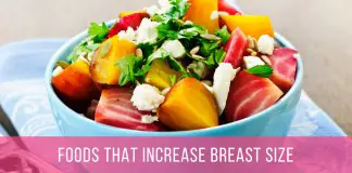 Foods that increase breast size