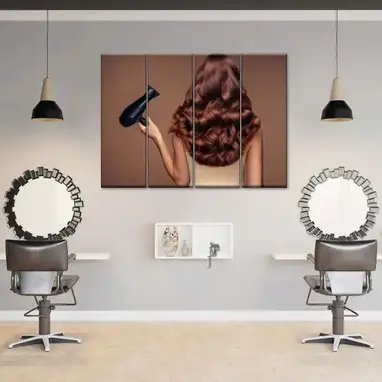 13 Instagram Worthy Salon Decor Ideas With Do S Don Ts Fashionbustle - Salon Wall Art Ideas
