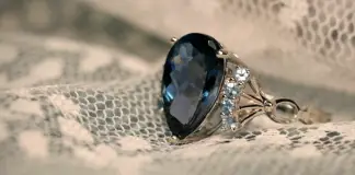 Blue Sapphire and Blue Topaz Ring