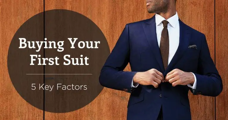 5 Key Factors To Consider When Choosing Your Perfect Suit